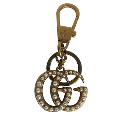 Gucci Double G Keychain, front view